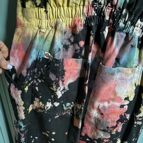 Big Bud Press Multicolor Short Sleeve Jumpsuit - Picture 6 of 6